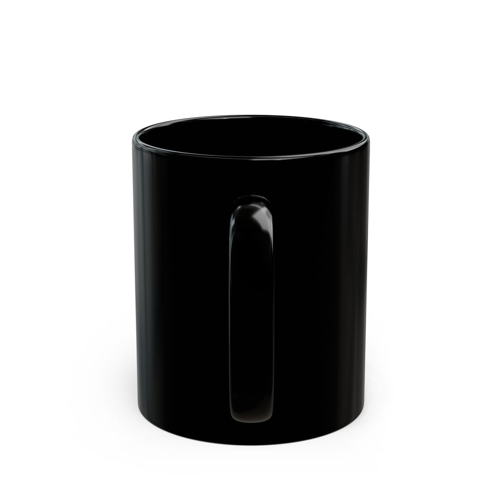 Keeper of the Flame Phoenix mug | Black ceramic coffee mug