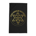 The Holy Seal of Sen-Taur, Black and Gold Ritual Banner