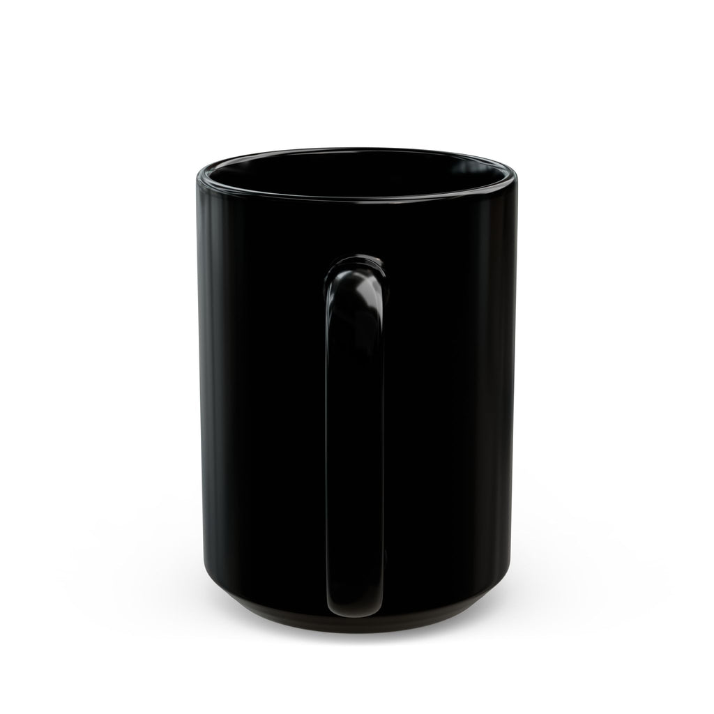 Keeper of the Flame Phoenix mug | Black ceramic coffee mug
