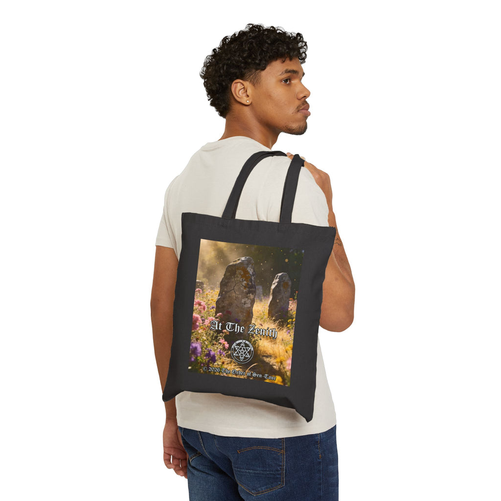 At the Zenith Cotton Canvas Tote Bag