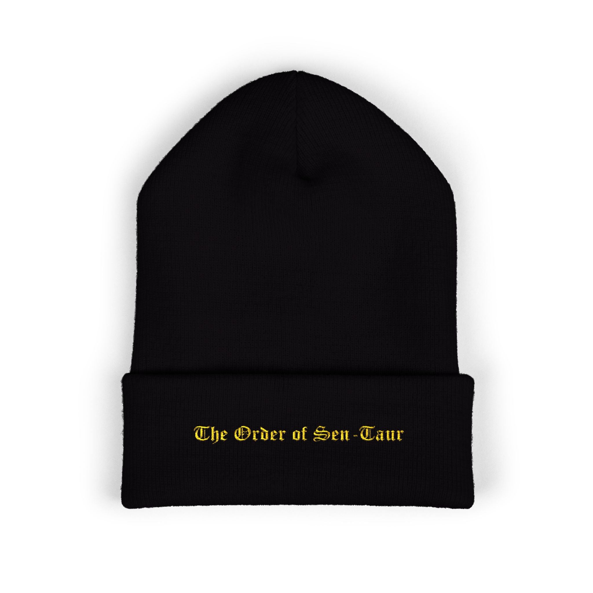 The Order of Sen-Taur Beanie | Embroidered Cuffed Beanie