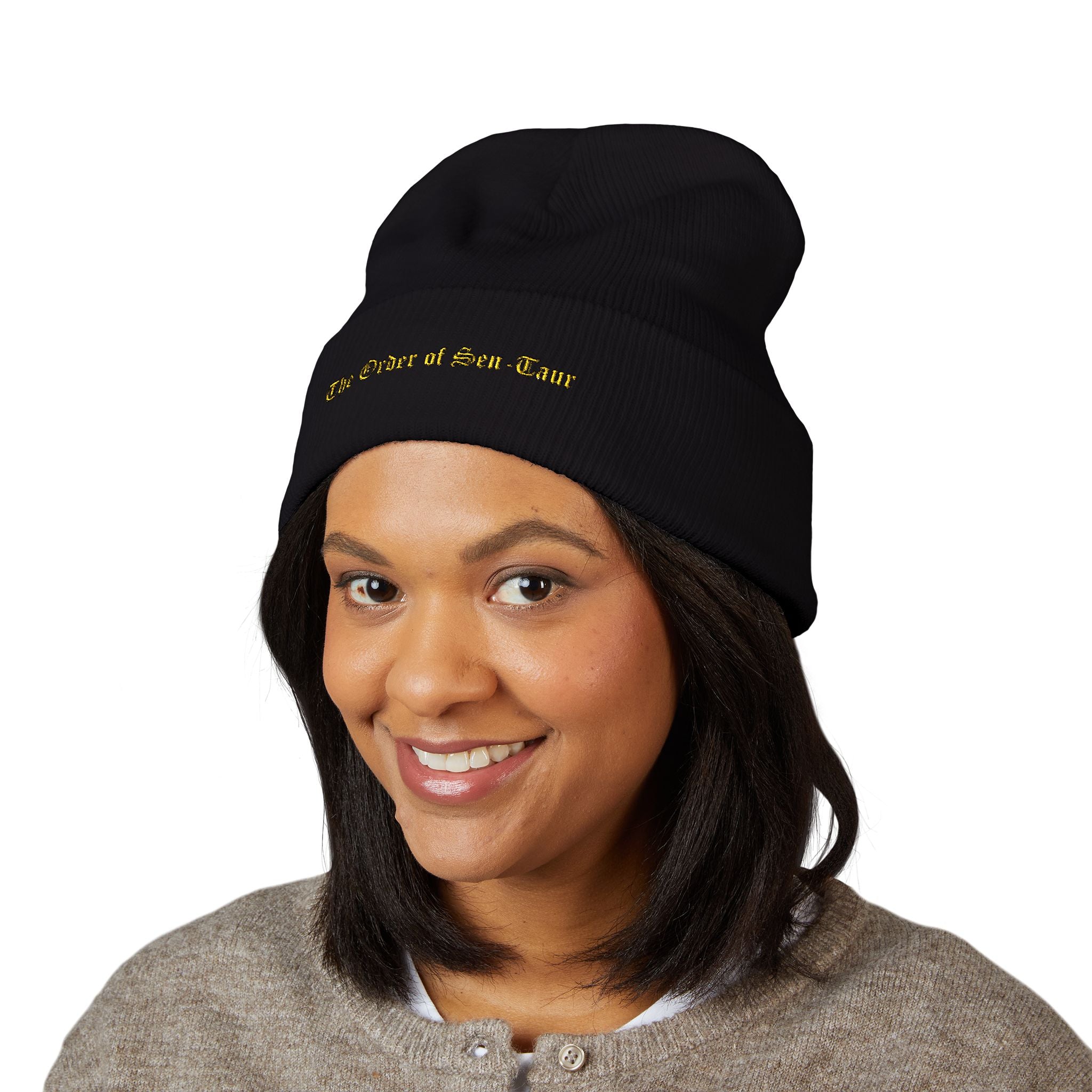 The Order of Sen-Taur Beanie | Embroidered Cuffed Beanie