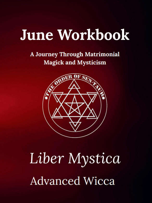 Liber Mystica - Advanced Wicca - June Book & Workbook Set