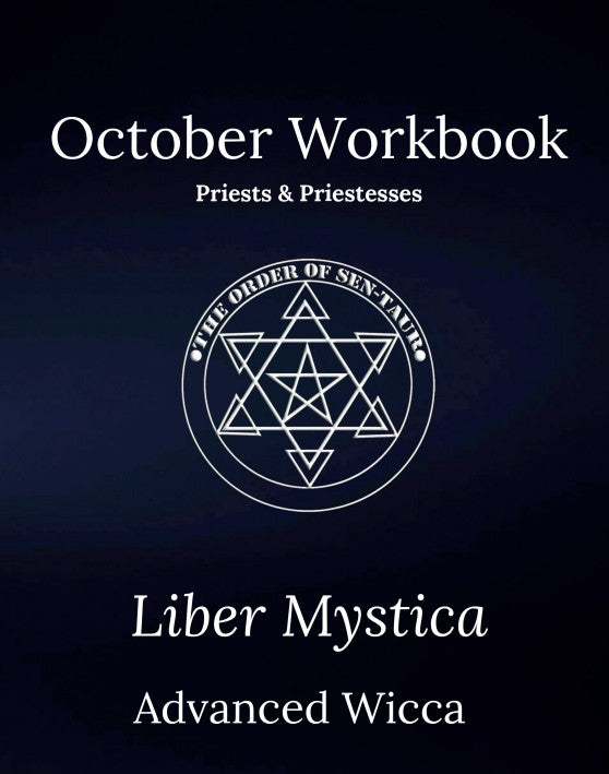 Liber Mystica - Advanced Wicca - October Book & Workbook Set