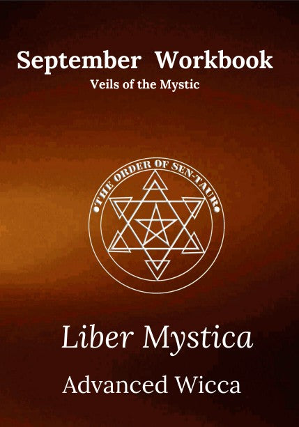 Liber Mystica - Advanced Wicca - September Book & Workbook Set