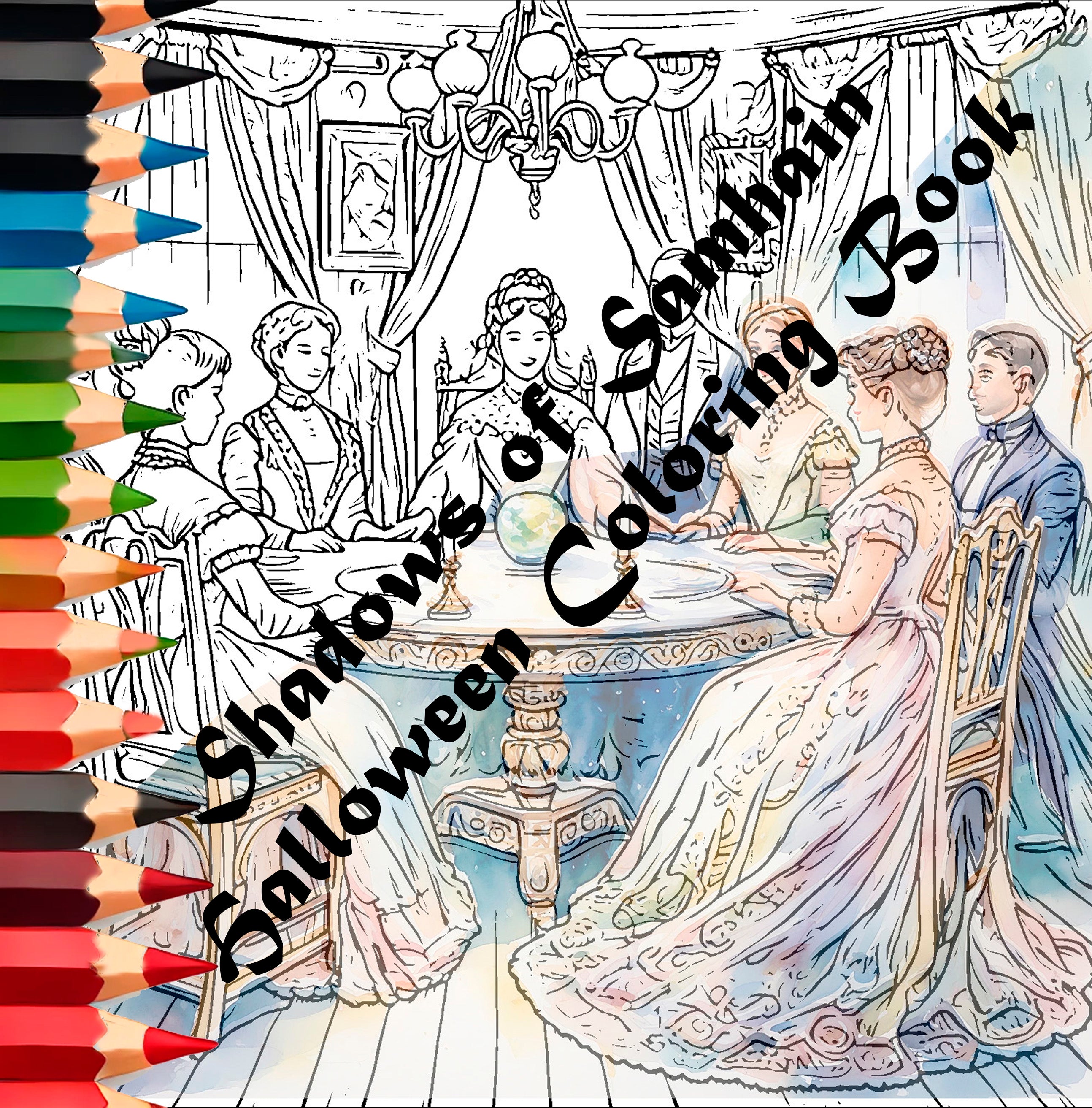 Shadows of Samhain: Halloween Coloring Book