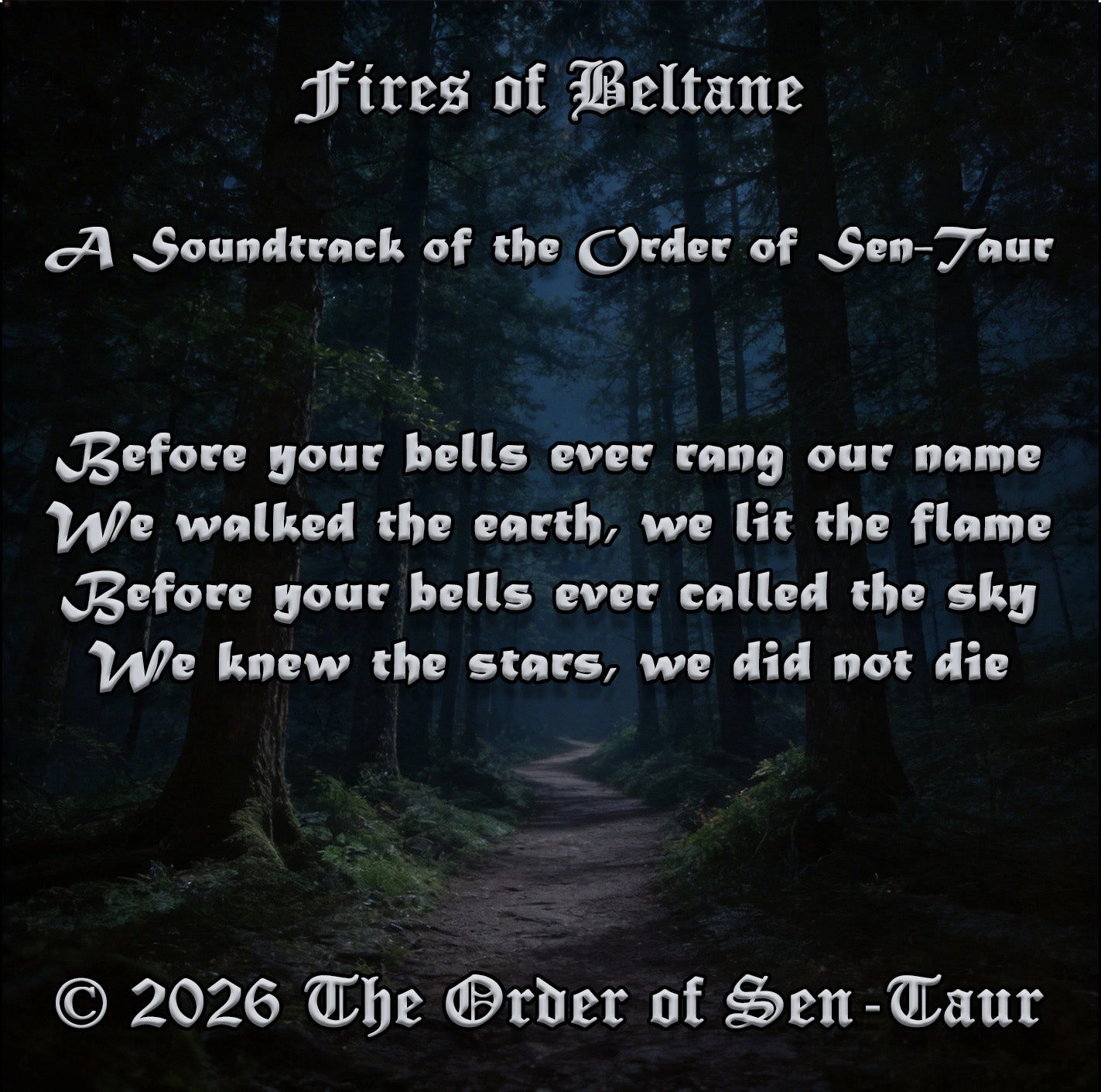 Fires of Beltane - Official Soundtrack CD